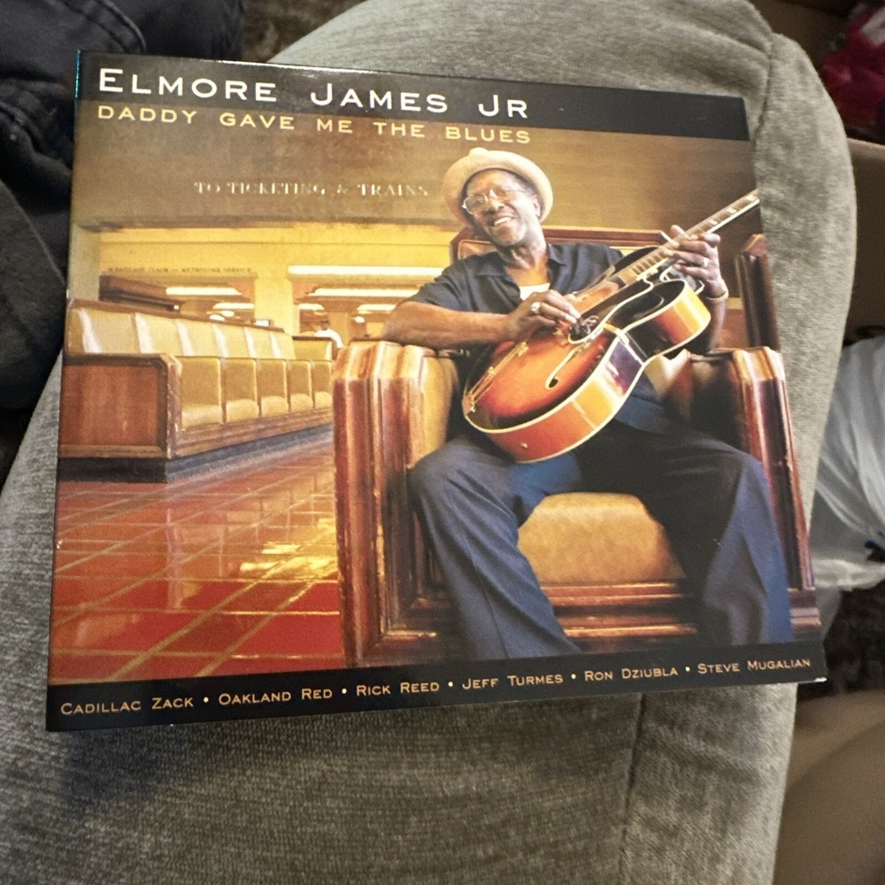 Elmore James Jr Daddy Gave Me the Blues CD 2008 JSP Records JSP8809 Blues Music